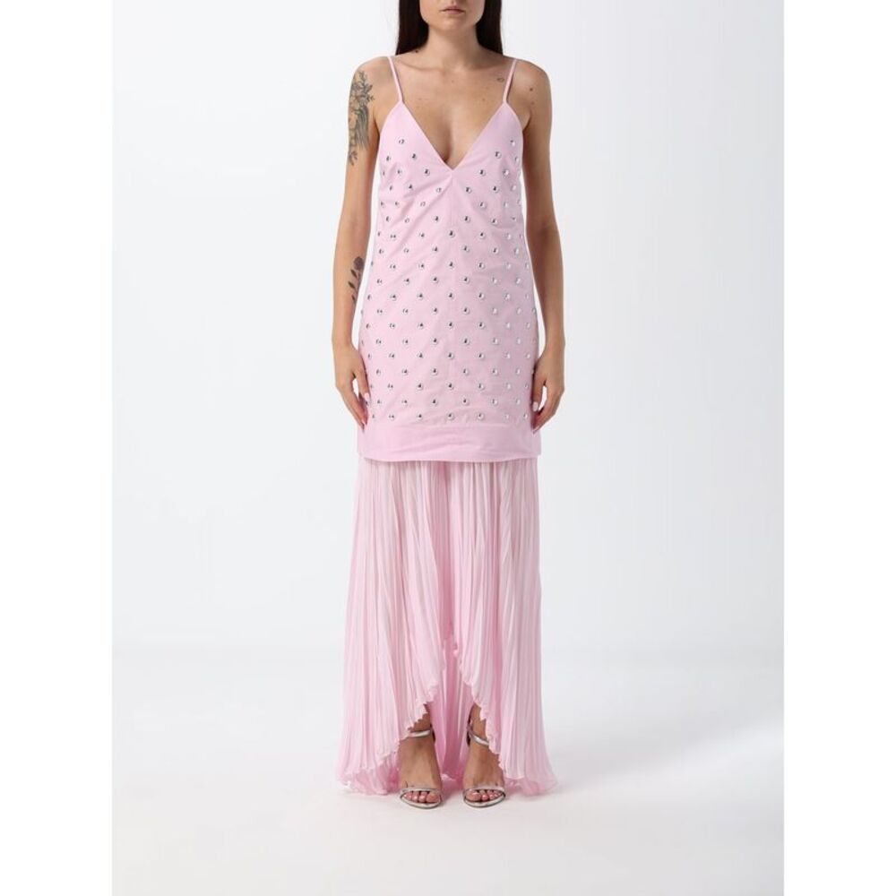 Msgm Dress Woman Pink